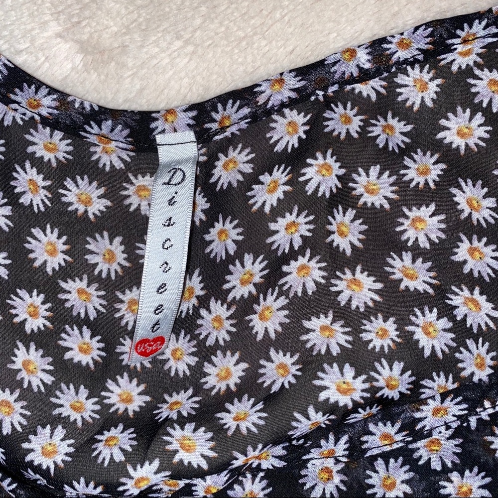Sheer Daisy Top